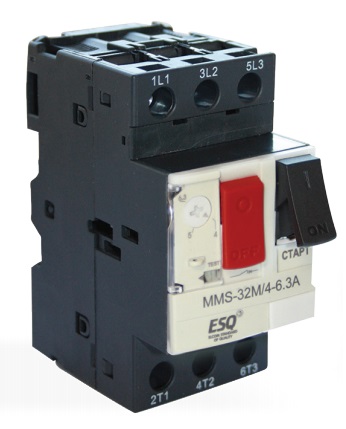 Автомат защиты двигателя ESQ MMS-32M, MMS-80M